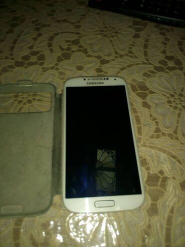 samsung not 3: Samsung Galaxy S4, 32 GB, rəng - Ağ, Barmaq izi