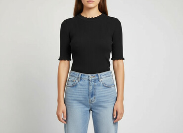 t shirty bawełniane damskie allegro: H&M, Футболка жіноча, розмір S