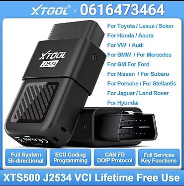 Alati za automobile: Novo-XTOOL XTS500 J2534 VCI OBD2 All System ECU Coding Alat za — 1