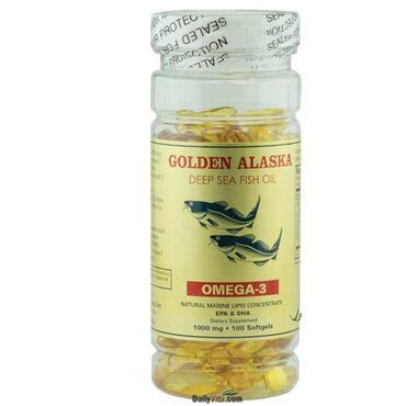 витамины омега 3: Омега - 3, Рыбий жир глубоководных рыб Аляски известен тем, что богат
