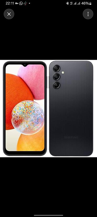 зеркало заднего вида с регистратором и камерой: Samsung Galaxy A14, Б/у, цвет - Черный — 1