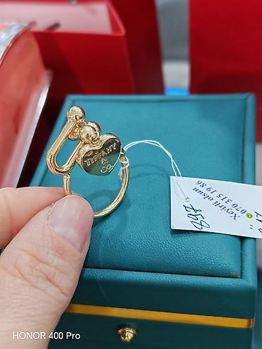 zergerlik: Toy, Üzük, Tiffany, Sarı qızıl, 585 Əyar, Qaşsız — 5