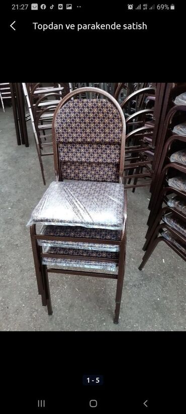 Stullar: Stul stol 13 azn 20 azn dek Istediyiniz Rengde Kojadan ve Parcadan — 6