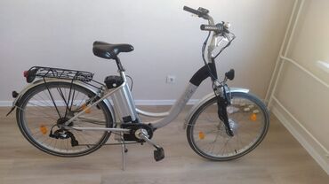 велосипеды электро: Продаю немецкий электро велосипед