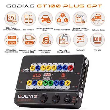 Alati za automobile: Novo - GODIAG GT100 PLUS GPT OBD2, GPT ENET DOIP OBD2 Breakout Box za — 4