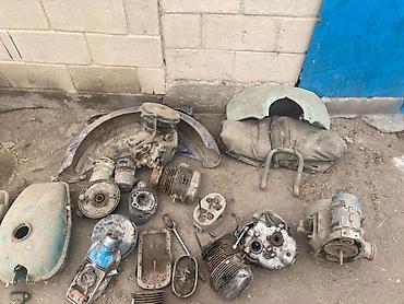 Мотоциклы: Мотоцикл с коляской/грузовой платформой (советская классика, тип — 8