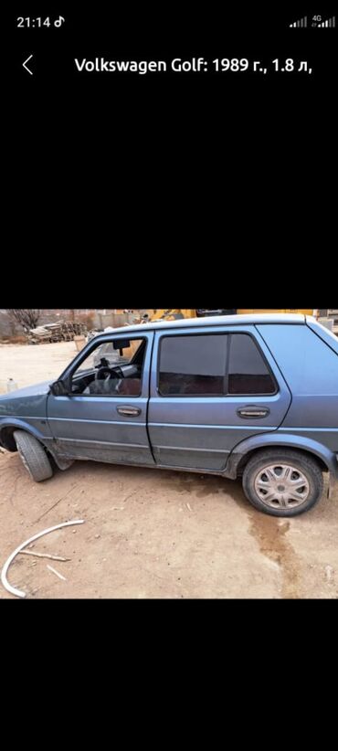 фольсваген джета: Volkswagen Golf: 1989 г., 1.8 л, Механика, Бензин, Седан