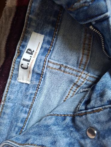 cins etek: C.L.R brendi denim ətək - Model: uzun, A-kəsimli jean ətək - Rəng — 2