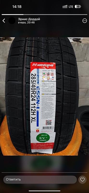 r24: Зимняя шина Nankang ESSN-1 EV+ - Размер: 285/40 R24 - Индекс — 1