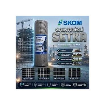 tor setkalar: SKOM Galvanizli Setka – tikinti və abadlıq işləri üçün etibarlı həll — 1
