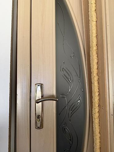 qapi qollari: İkiqat giriş qapısı dəsti 2 ədəd - Material: MDF-lam təbəqəli ağac — 3