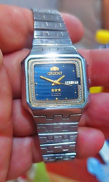Qol saatları və aksesuarlar: Orient Crystal 21 Jewels kişi qol saatı - Korpus: paslanmayan polad — 2