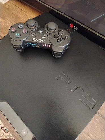 playstation 5 arenda: Sony PlayStation 3 (PS3) Slim + DualShock 3 gamepad + LG televizor — 1