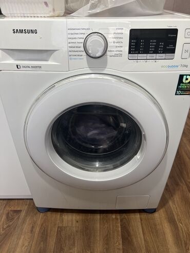 автомобили киргизия: Кир жуучу машина Samsung, Автомат, 7 кг чейин, Толук өлчөм