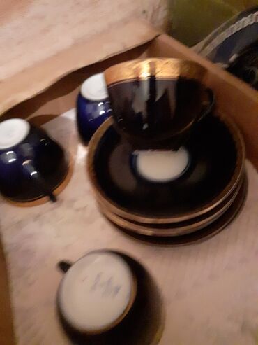тап аз продажа посуди: Чайный набор, цвет - Синий
