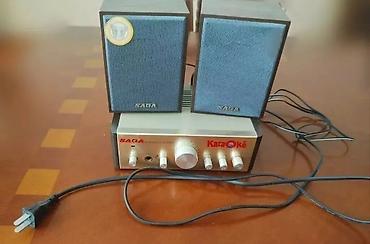 SAGA karaoke dəsti – gücləndirici + 2 akustik kolonkadan ibarət lalafo.az -da SAGA karaoke dəsti – gücləndirici + 2 akustik kolonkadan ibarət