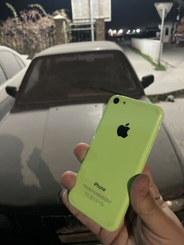оперативная память цена: IPhone 5c, Колдонулган, 16 ГБ, Жашыл