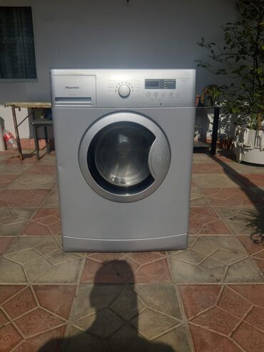 Paltaryuyan maşınlar: Paltaryuyan maşın Hisense, 6 kq, İşlənmiş, Avtomat, Qurutma var, Kredit yoxdur, Ünvandan götürmə