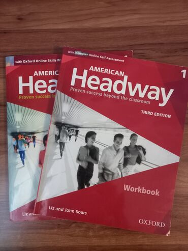 american staff: American Headway, yenidir, 3 4səhifəsi karandaşla yazılıb