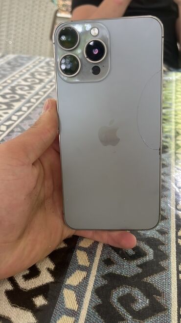 səs aparatı: IPhone 11 Pro Max, 64 GB, Gümüşü, Qırıq