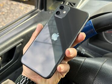 токмок айфон: IPhone 11, Колдонулган, 128 ГБ, Space Gray, Каптама, 72 %