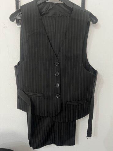 пошив мужской одежды: Комплект, цвет - Черный, Новый