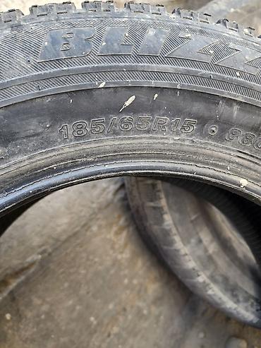 infinity fx35: Шины 185 / 65 / R 15, Зима, Б/у, Пара, Легковые, Bridgestone — 1