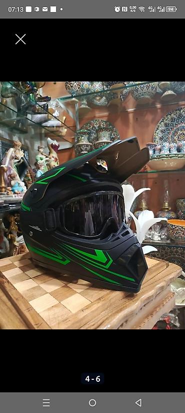 Moto dəbilqələr: Moto Dəbilqə 75azn Moto kasqa Bu Super keyfiyyətli dəbilqə motokros — 23