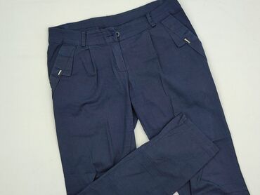 legginsy z wysokim stanem allegro: Material trousers for women, size L (EU 40)