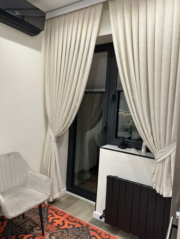 Шторы и занавески: Комплект штор, С тюлем в комплекте, Изготовление на заказ, Для спальни at lalafo.kg — 20 Шторы и занавески: Комплект штор, С тюлем в комплекте, Изготовление на заказ, Для спальни — 20