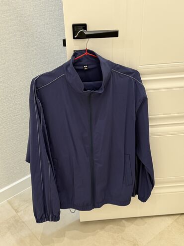 корейские таблетки день и ночь: Мужской спортивный костюм, L (EU 40), Uniqlo, Новый, цвет - Синий, Самовывоз, Платная доставка