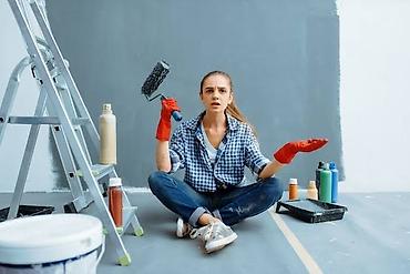 Тушкагаздарды чаптоо: Обои чаптоо, Эски тушкагаздарды сыйруу 6 жылдан ашык тажрыйба — 1