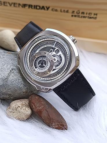 kreditle saatlar: Yeni, Qol saatı, Sevenfriday, rəng - Gümüşü — 1