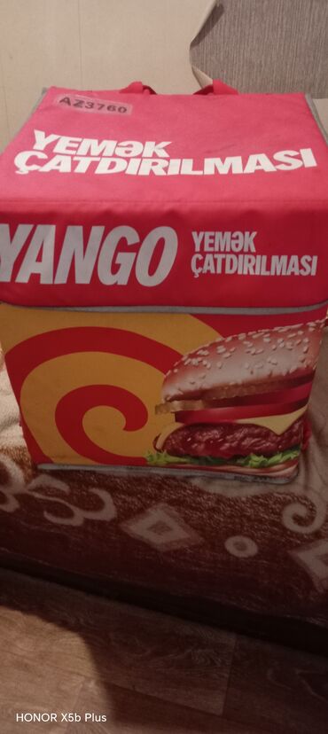 Nerjaveykalar: Yango tərəfindən yemək çatdırılması üçün nəzərdə tutulmuş termal
