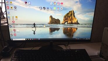 мониторы benq: Компьютер, ядер - 8, ОЗУ 16 ГБ, Игровой, Intel Core i5, AMD Radeon RX 580, SSD