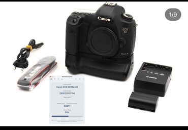 фотоаппарат canon 60 d: Canon 5D Mark III +линзы 50mm