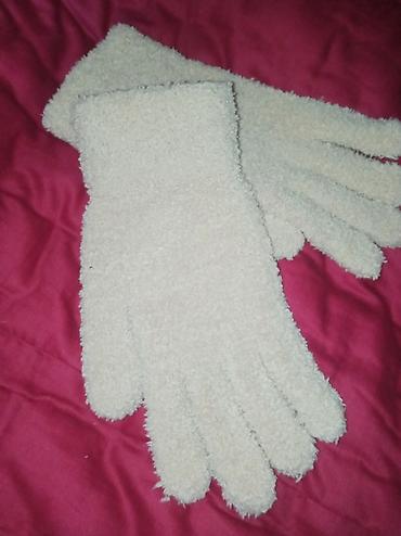 Əlcəklər: Məhsul: Yumşaq toxunmalı əlcəklər - Rəng: Krem/açıq bej - Material — 1