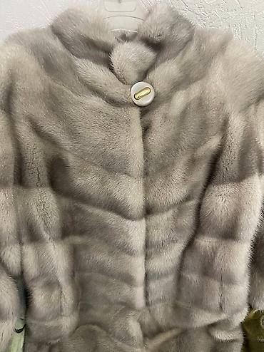 stud 5000: Шуба, Норка, По колено, 3XL, 4XL — 8