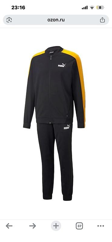 штаны пума: Мужской спортивный костюм, XL, Puma, Новый, цвет - Черный — 6
