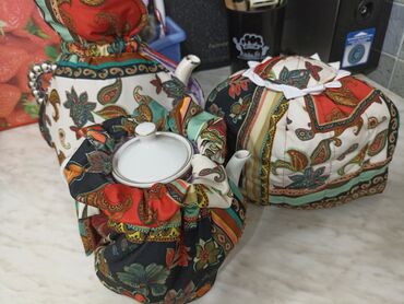 Чайники: Текстильные грелки на чайникикастрюликазаны. Хороший подарок — 13