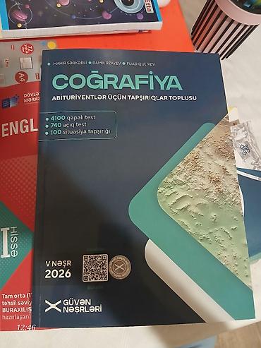 tarix test pdf: “Coğrafiya – Abituriyentlər üçün tapşırıqlar toplusu” (Güvən Nəşrləri) — 1