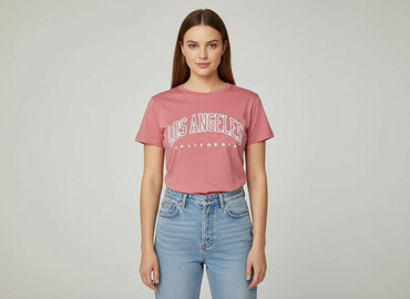 python t shirty: Shein, T-shirt damski, rozmiar L