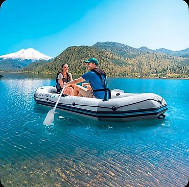 водный мото: Надувная лодка Intex Mariner 3 Set 68373 Купить в Бишкеке — ПВХ лодка — 10