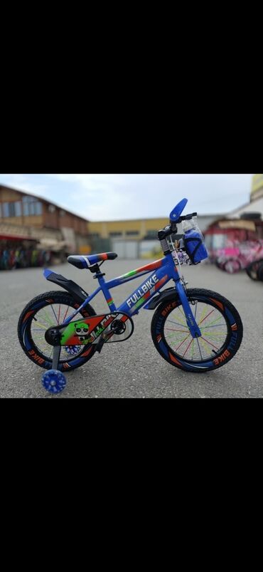 Uşaq velosipedləri: Yeni Dörd təkərli Uşaq velosipedi 12", sürətlərin sayı: 1, Ünvandan götürmə, Ödənişli çatdırılma, Rayonlara çatdırılma — 5