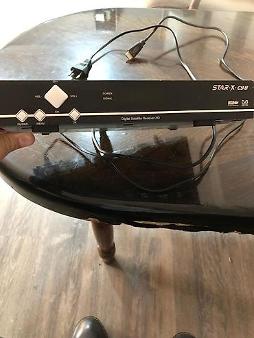 xiaomi tv stick: STAR-X C98 rəqəmsal peyk qəbuledicisi + pult Xüsusiyyətlər: - HD — 3