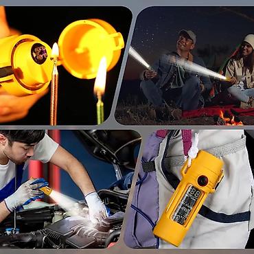video çəkən: USB ilə doldurulan ikili arklı alışqan və fənər – çoxfunksiyalı — 5