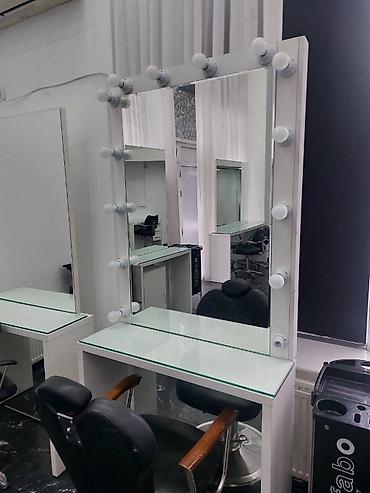 Salon masaları: İşlənmiş, Saş kəsimi üçün masa, Güzgülü -da lalafo.az — 4 Salon masaları: İşlənmiş, Saş kəsimi üçün masa, Güzgülü — 4