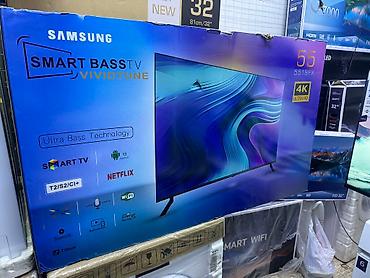 Телевизоры: Телик Телевизоры Samsung Android 13 с голосовым управлением, 55 — 3