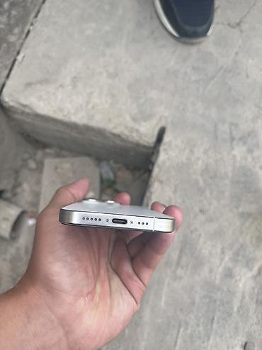 куплю номер сертификата: IPhone 15 Pro, Б/у, 256 ГБ, Белый, Защитное стекло, Кабель, Зарядное устройство, 85 % — 4