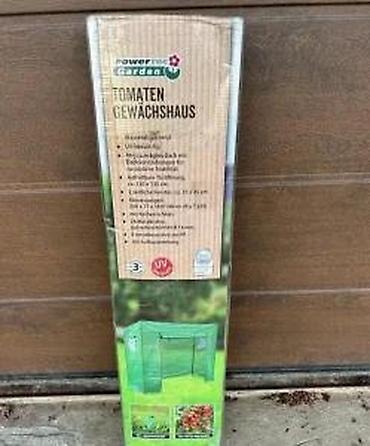 Ostala baštenska oprema: Plastenik za paradajz – Powertec Garden - Tip: Tomaten Gewächshaus — 9